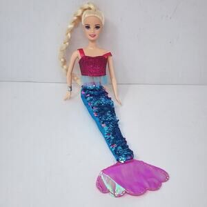 Kids Toy - Barbie Sequin Mermaid Doll